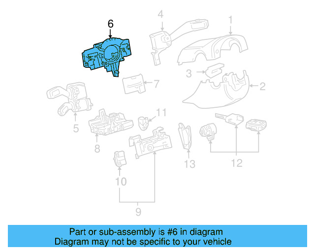 Switch Housing 1K0-905-141 - View 24