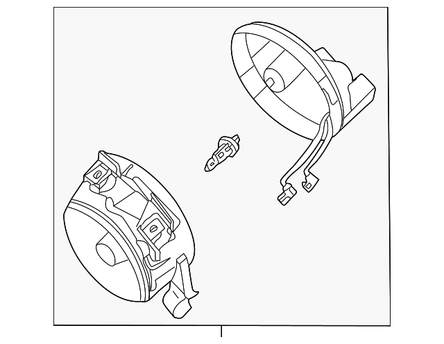 Fog Lamp Assembly 1C0-941-700-B - View 9