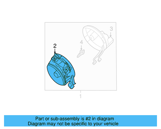 Fog Lamp Assembly 1C0-941-700-B