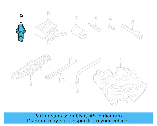 Retaining Bolt 3G0-803-899-A - View 8