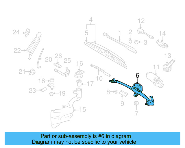 Wiper Arm Nut N-900-744-04 - View 21
