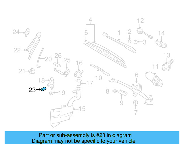 Connector Hose 443-955-665 - View 25
