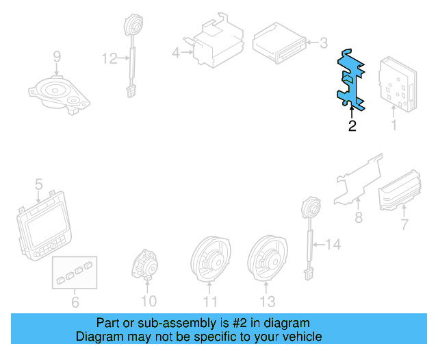 Display Unit Button 7P6-998-929 - View 3