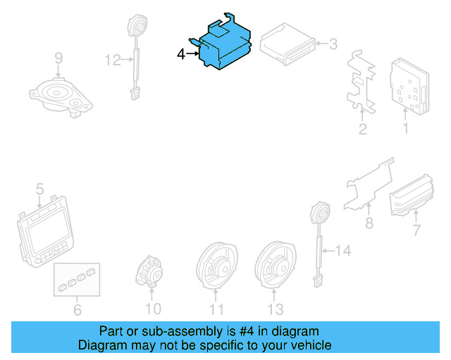 Mount Bracket 7P6-919-837-B - View 5