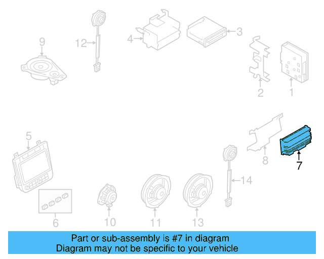 Amplifier 7P6-035-466 - View 3