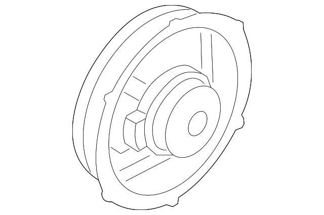 Front Dr Speaker 7P6-035-415-C - View 3