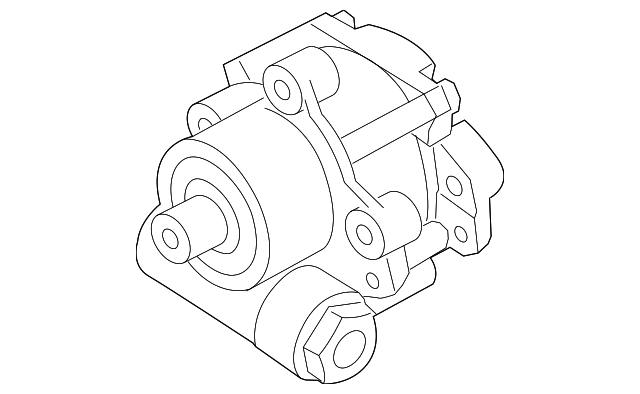 Power Steering Pump 5C0-422-152-H - View 2