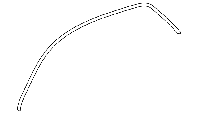 Drip Molding 3D7-854-513-B-9B9 - View 3