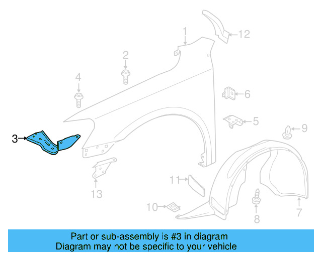 Front Bracket 561-821-135-C - View 4
