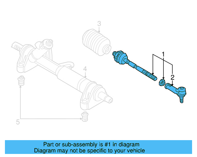 Tie Rod Assembly 701-419-804-E