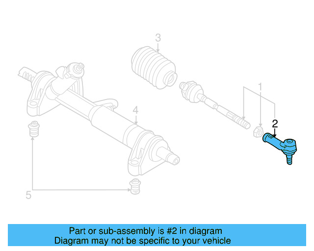 Outer Tie Rod 701-419-811-B