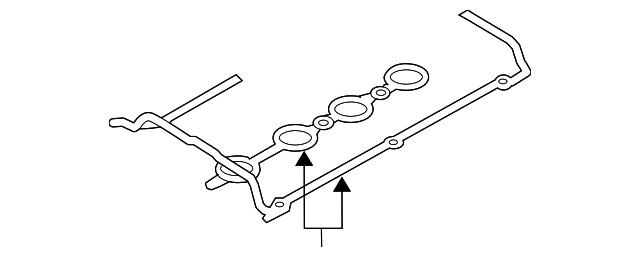 Engine Valve Cover Gasket 058-198-025-A - View 2