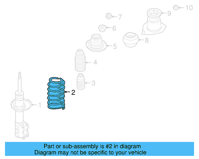 Coil Spring 1J0-411-105-AG - View 15