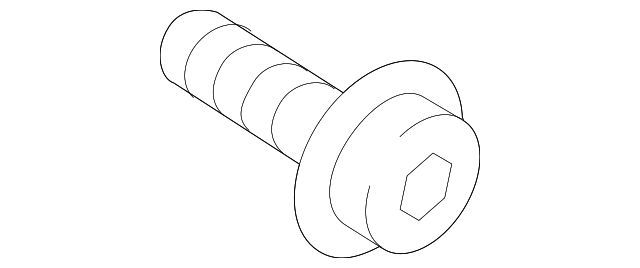 Front Belt Assembly Lower Bolt N-103-352-07