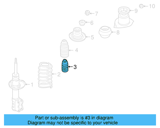 Bumper 357-412-303-F - View 5