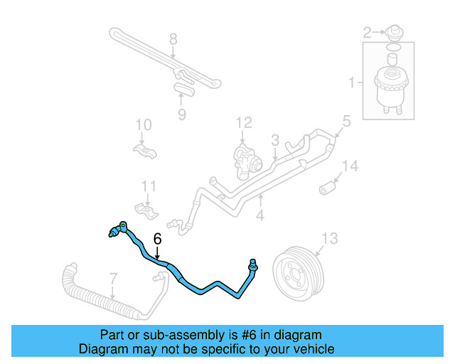 Pressure Hose 7D1-422-893-J - View 3