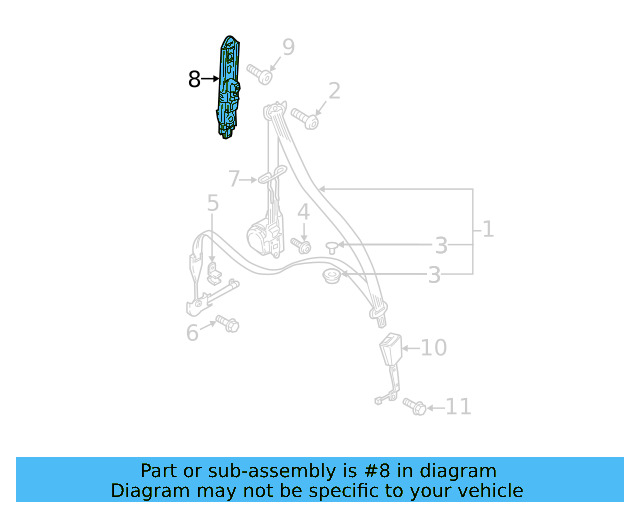 Height Adjuster 4M0-857-819 - View 14