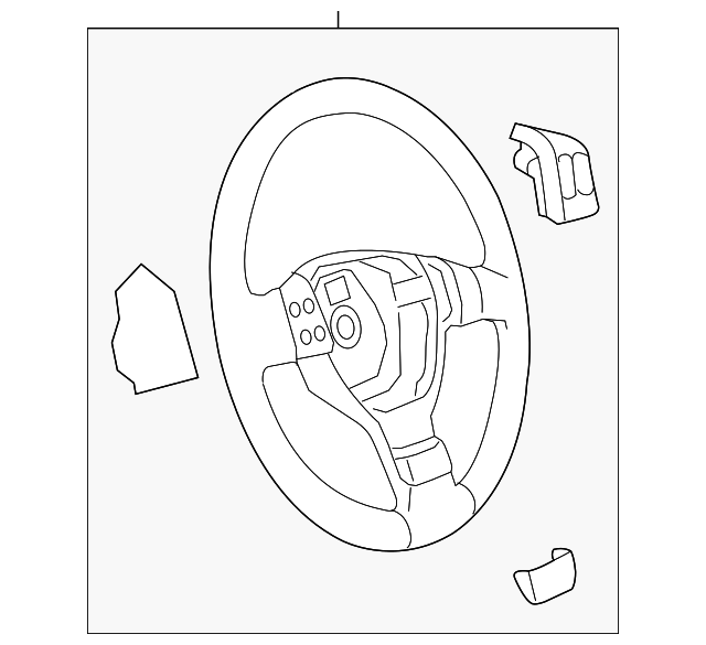 Steering Wheel 5C0-419-091-L-AVJ