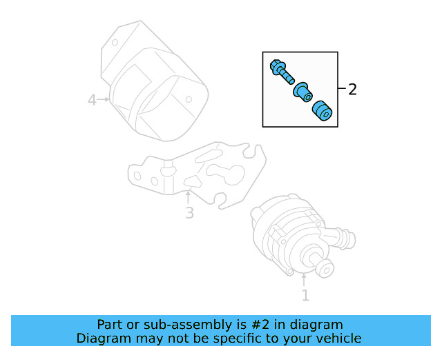 Auxiliary Pump Hardware Kit 5N0-198-093 - View 15