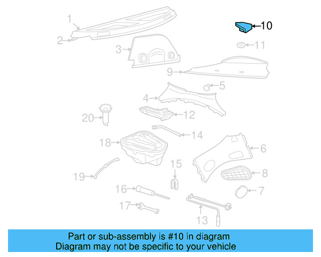 Handle 3B5-867-467-01C - View 11
