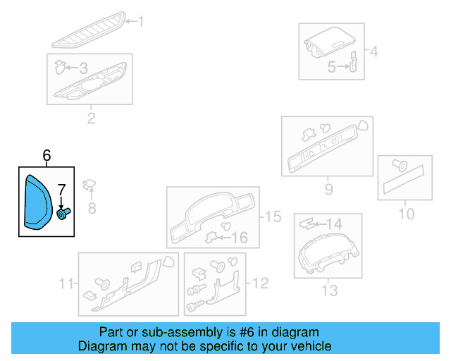 Side Cover 7P6858217C4A1 - View 4