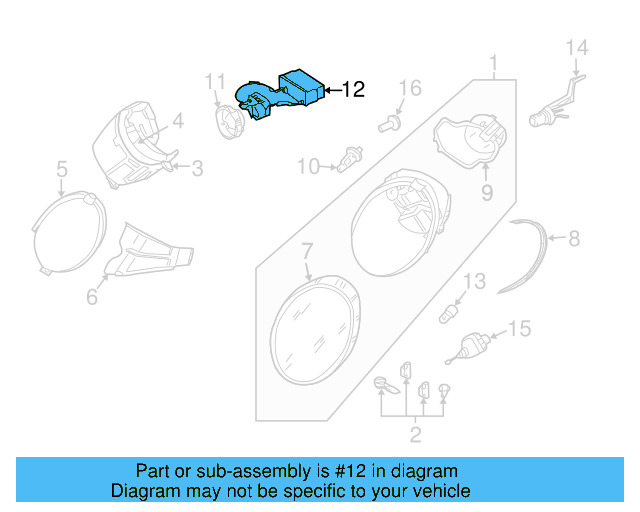 Wire Harness 1C0-941-953 - View 9