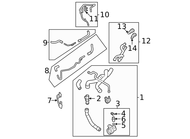Temp Sensor Retainer Spring 032-121-142 - View 84