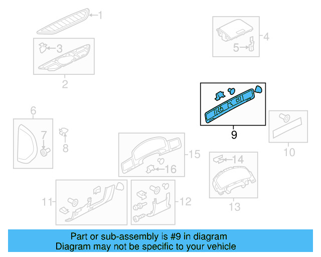 Trim Molding 7P1-857-226-A-041