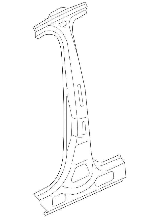 Inner Center Pillar 3C4-809-219-A