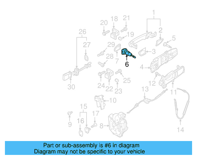 Lock Cylinder 107-837-167-AT - View 4