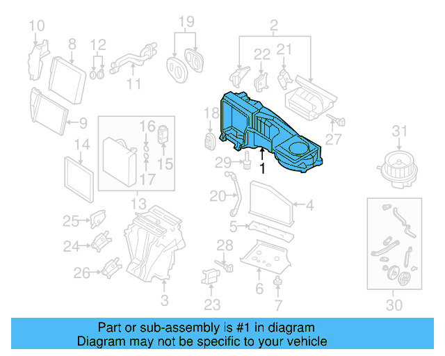Evaporator Core 1K1-820-103-E - View 47