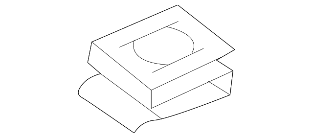 Kick Panel Trim Clip 1C0-867-207 - View 16