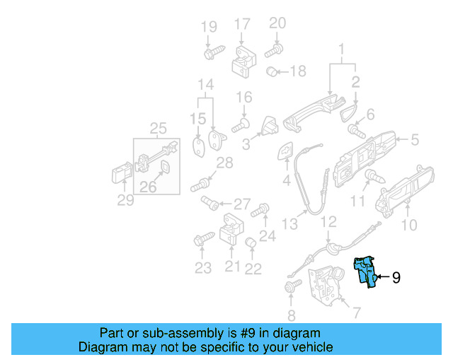 Lock Cover 5K0-837-349-B - View 12