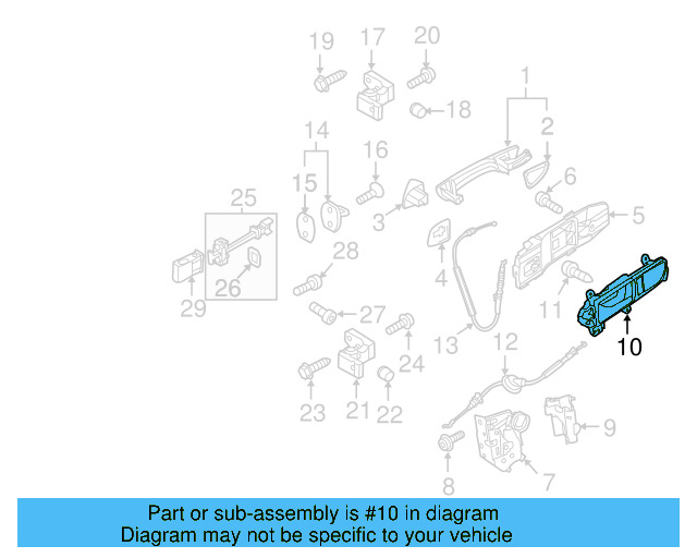 Lock Cover 5K0-837-349-B - View 11