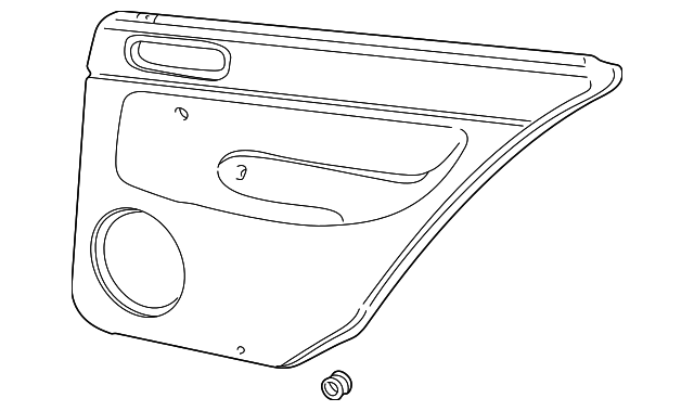 Door Trim Panel 1J5-867-211-AF-HRX