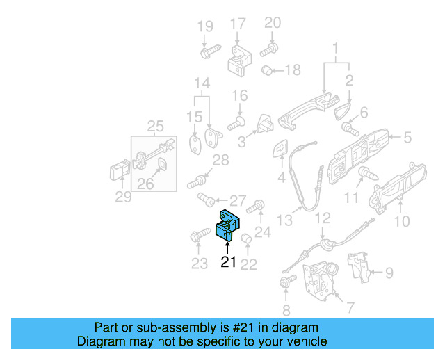 Hinge Bolt N-909-305-03 - View 72