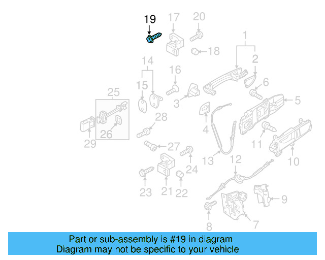 Hinge Bolt N-909-305-03 - View 65