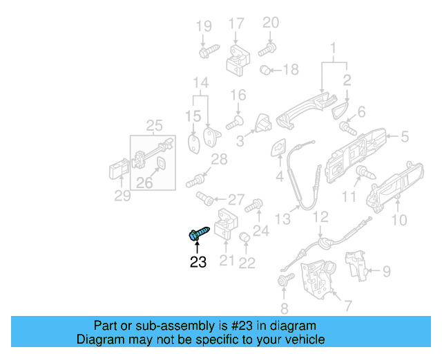Hinge Bolt N-909-305-03 - View 67