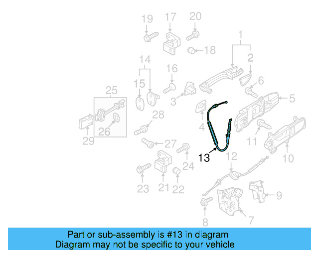 Cable 5N0-837-017-E - View 42