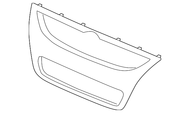 Grille Surround 7L6-853-651-L-3Q7