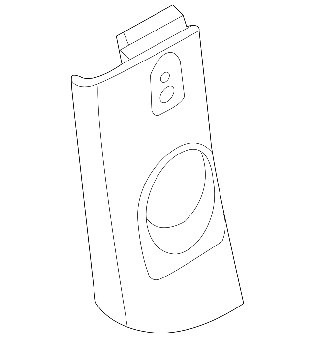 Upper Center Pillar Trim 5C5-867-243-G-82V