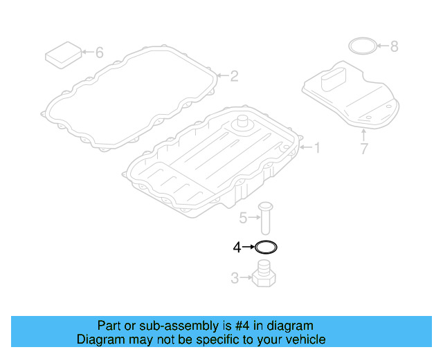 Drain Plug Seal 0C8-321-181 - View 10