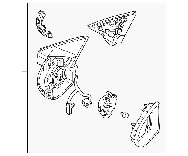 Mirror Housing 17A-857-507-AP-9B9