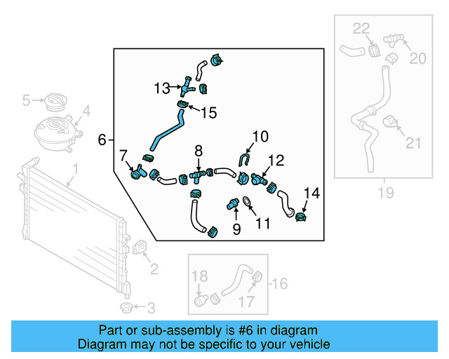 Hose Assembly 5QE-121-049-AK - View 4