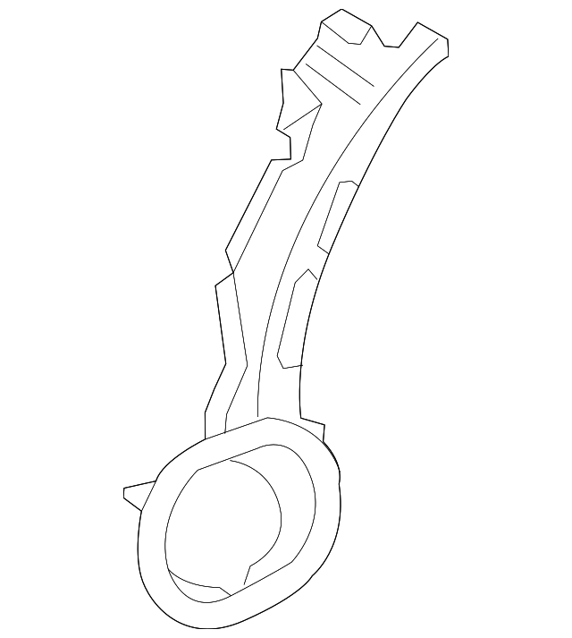 Pillar Reinforced 1K5-809-969-B - View 2