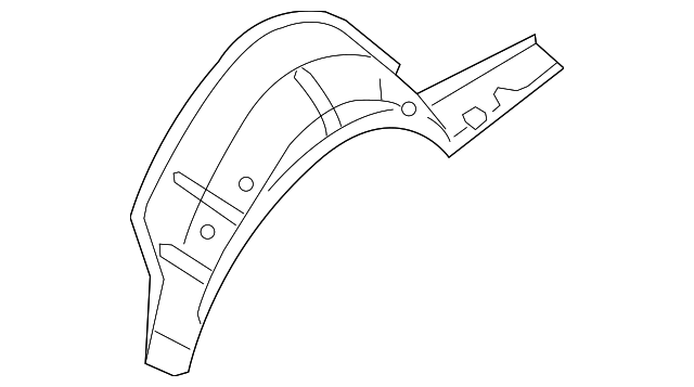 Outer Wheelhouse 1K5-809-409 - View 12