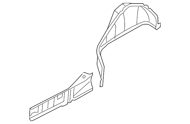 Inner Wheelhouse 1K6-809-852-B - View 8