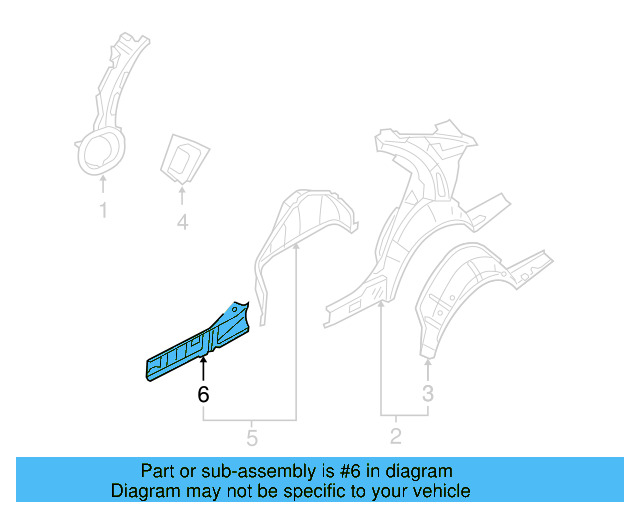 Wheel Housing Bracket 1K0-813-087 - View 11