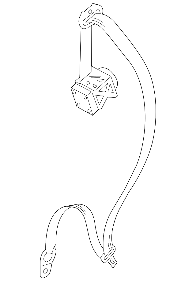 Seat Belt Lap And Shoulder Belt 7P0-857-805-E-UHQ