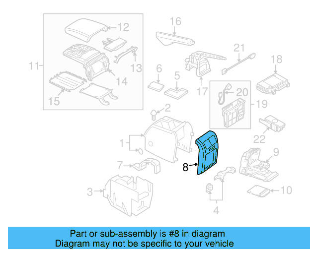 Parking Brake Handle Assembly 1K0-711-303-P-3Q7 - View 27